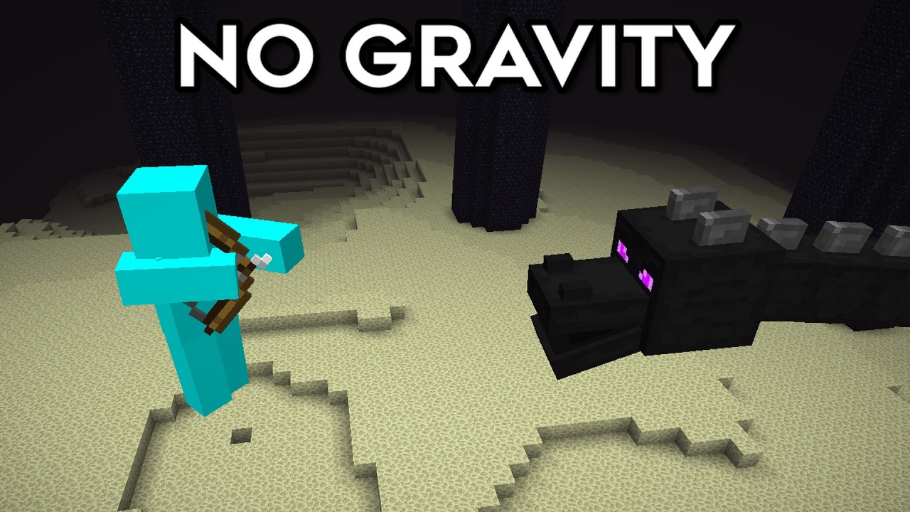 Can You Beat Minecraft Without Gravity?