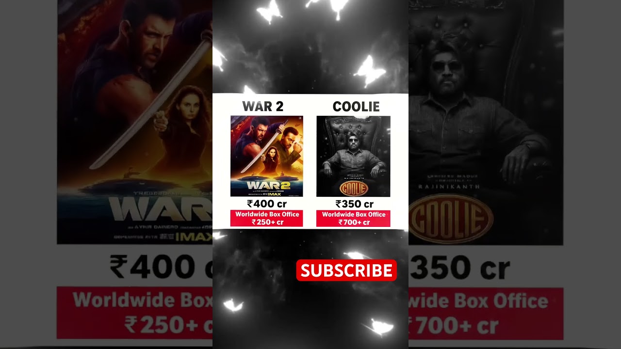 War 2 vs Coolie Day 3 Box Office | Biggest Clash 2025 Rajinikanth vs Hrithik 