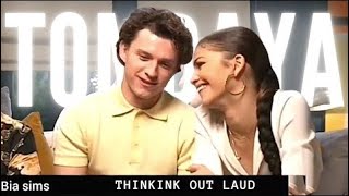 Tom Holland and Zendaya  Thinkink out laud