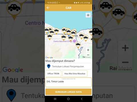 TUTORIAL KLIENTE  SIMPAN LOKASI FAVORIT, KANSELA ORDER,TROKA LOKASI TUJUAN NO MONITOR POSISI DRIVER
