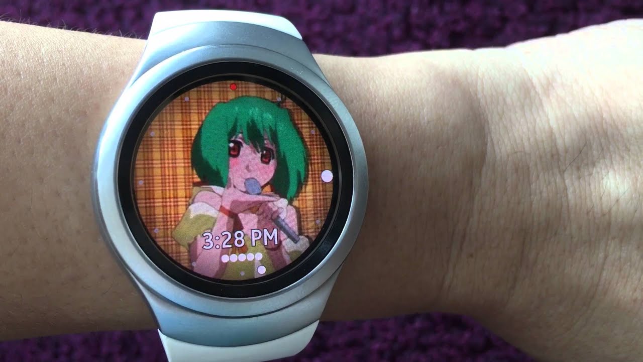 Animated watch face for Gear S2