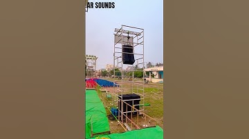 AR Sounds - 📍Yanam , sound check 🔊 #jbl #dynatech #linearrayspeakers #christianity #trending