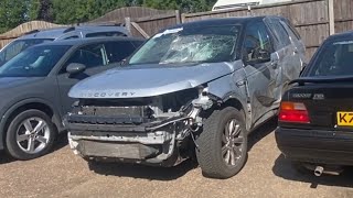 Famous REBUILDING A WRECKED LAND ROVER DISCOVERY SPORT FROM COPART Wealth