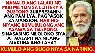 Nanalo Ako ng ₱100M at Umuwi Para Sorpresahin ang Asawa—Bulong Niya’y Nagpakulo ng Dugo Ko