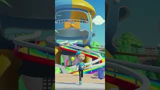 Vroom Vroom Racecar! | Blippi Roblox Shorts | #shorts #blippi #roblox