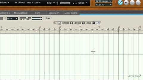 Digital Performer 8 101: Working With Audio - 7. Create a New Template