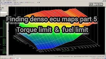 Finding denso ecu maps 5 Torque & fuel limits.