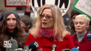 WATCH LIVE: Weinstein accusers speak ahead of his trial