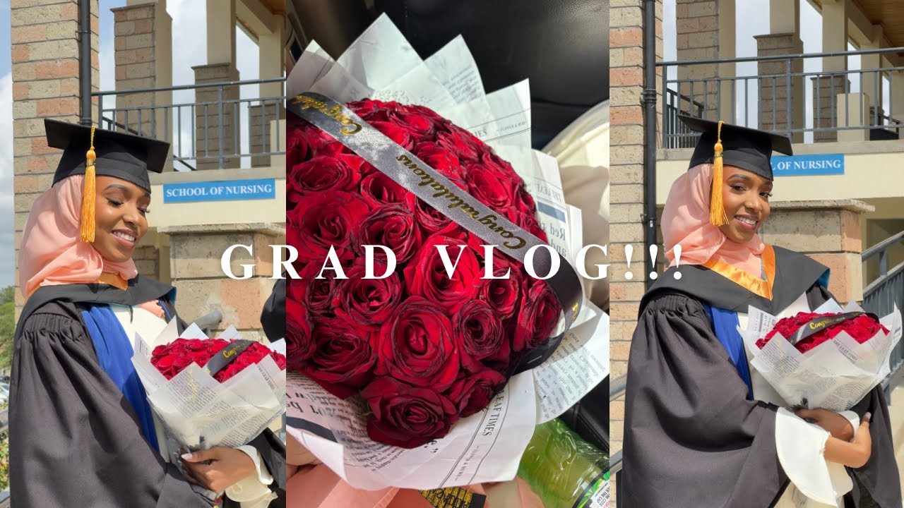 Видеоблог о выпускном; 🎓тот, где она получает диплом медсестры 🩺🏥💕.