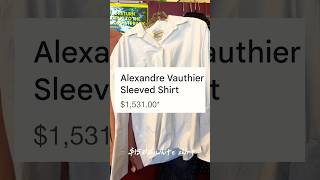 Thrifting a $1500 shirt for $9? | i have a budget of $50 to thrift for spring #thrifting #budget