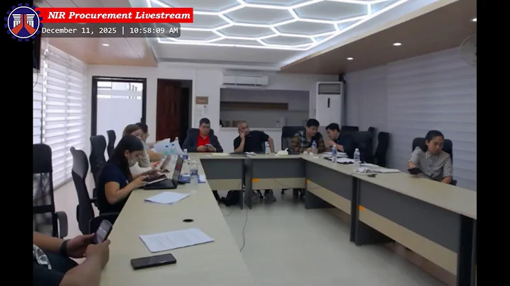 Procurement Livestream for DPWH Negros Island Region on December 11, 2025