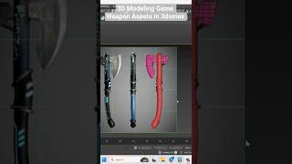 Create 3D Game Assets in 3dsmax | How to Model it #3d #Gameassets