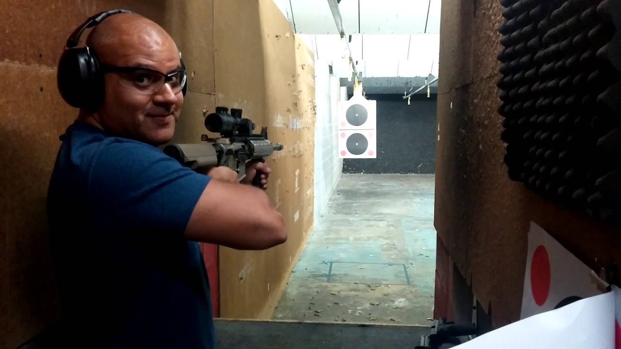 AR-15 firing @ Full Armor Firearms