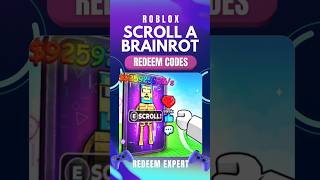 Scroll a Brainrot Codes | Scroll a Brainrot Redeem Codes #scrollabrainrot #robloxcodes