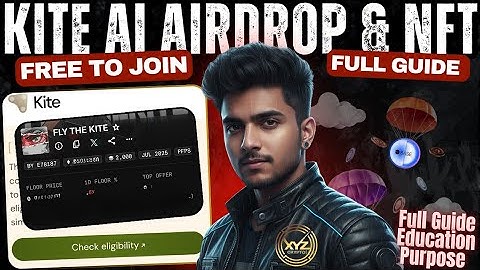 Kite Ai Airdrop & NFT Full Guide | base airdrop | pharos airdrop | free airdrop | XYZ Crypto 