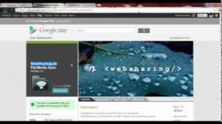 How To Transfer Files From PC To Android Phone Using WebSharing screenshot 5