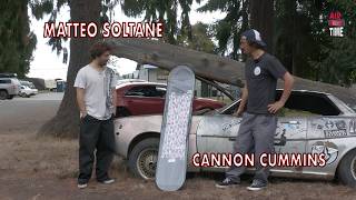Factory tour with GNU snowboards featuring Cannon Cummins & Matteo Soltane | Air Time