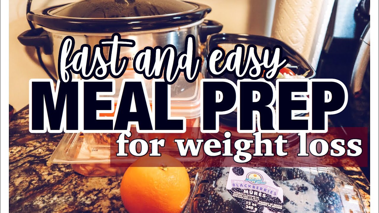 EASY WW FREESTYLE MEAL PREP IN ONE HOUR || My Weight Loss Journey || Meal Prep for Weight Loss