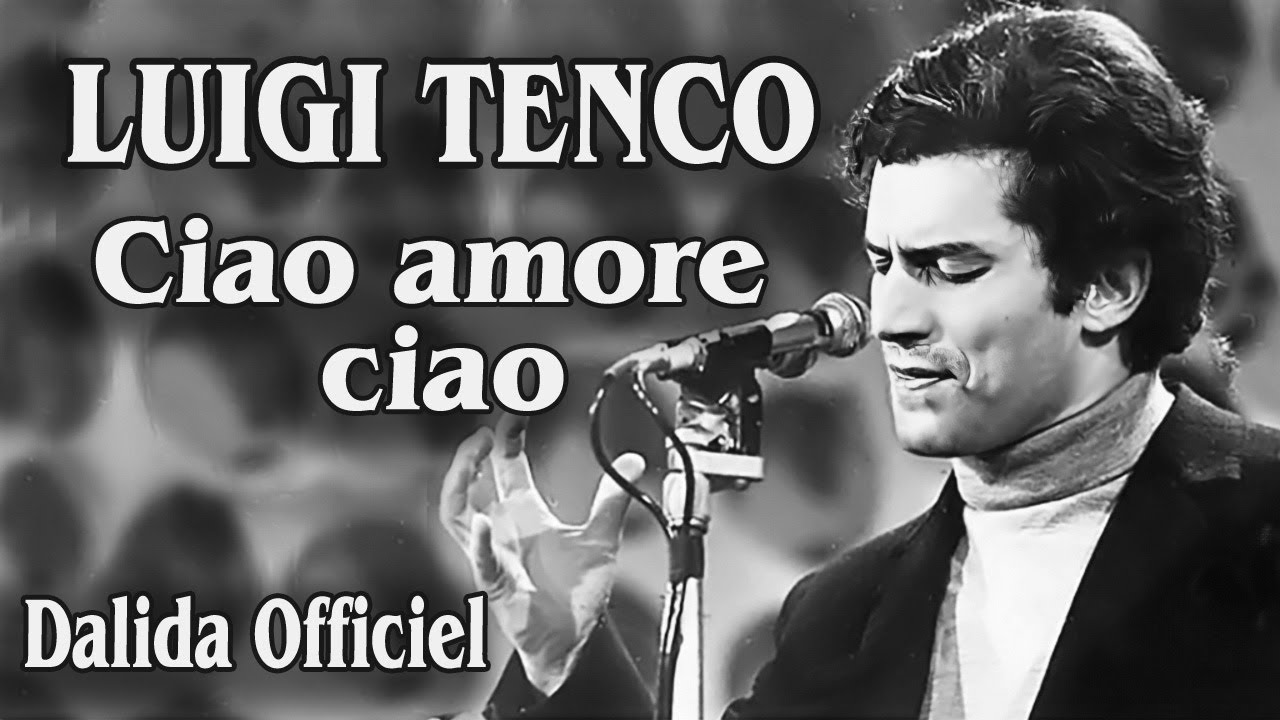 LUIGI TENCO – Ciao Amore, Ciao (San Remo 1967 | Document Rare) / Dalida Officiel