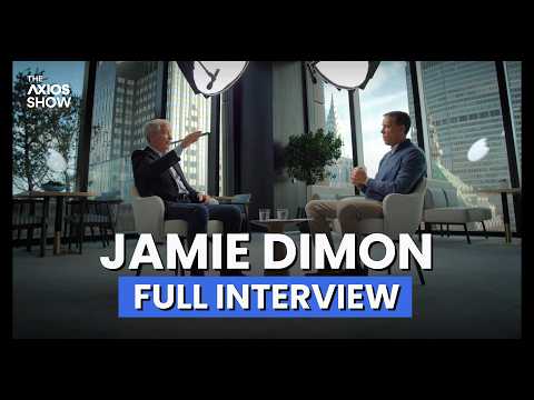 Jamie Dimon talks Trump, AI and America’s future on The Axios Show | Full Interview