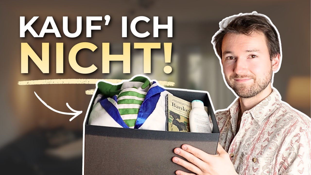 10 Dinge, die ich 2026 NICHT mehr kaufe | Minimalismus & bewusster Konsum