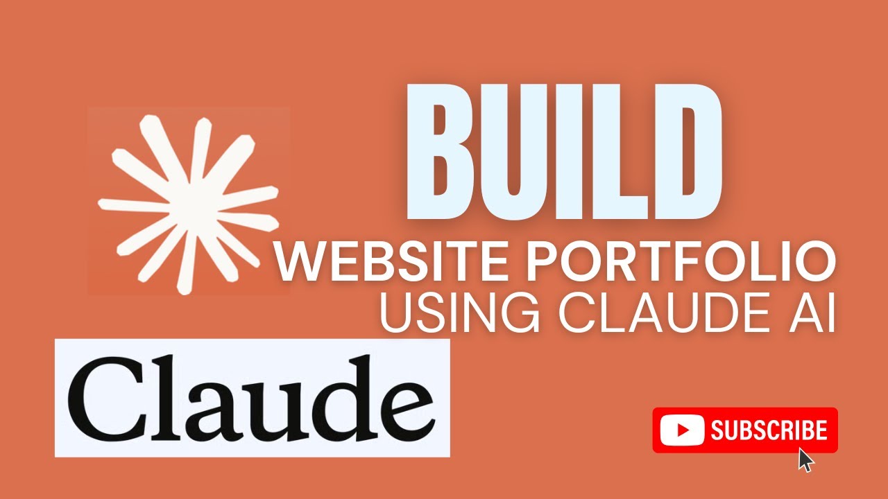 Build Website Portfolio With Claude AI - YouTube