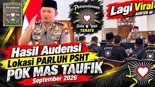 🛑 LOCATION OF PARLUH PSHT POK MAS TAUFIK SEPTEMBER 2026