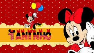 Retrospectiva Minnie 1 Ano - Giovanna