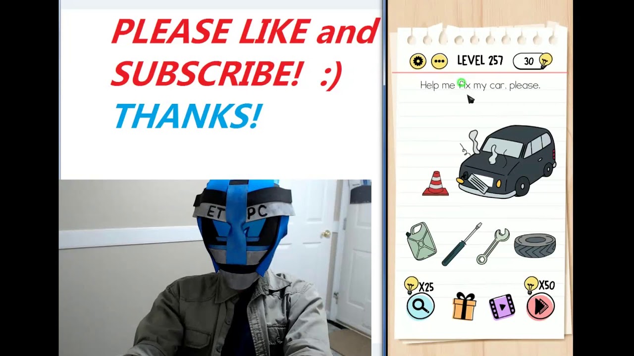 BRAIN TEST LEVEL 256 257 258 259 260 WALKTHROUGH WITH ANSWERS