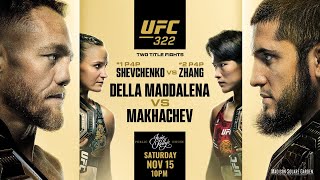 UFC 322: Della Maddalena vs Makhachev: Full Card Analysis & Breakdown