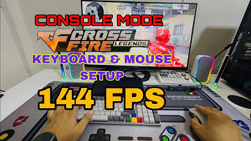 CrossFire Mobile Console Mode on RedMagic Nova | Keyboard & Mouse | 144FPS