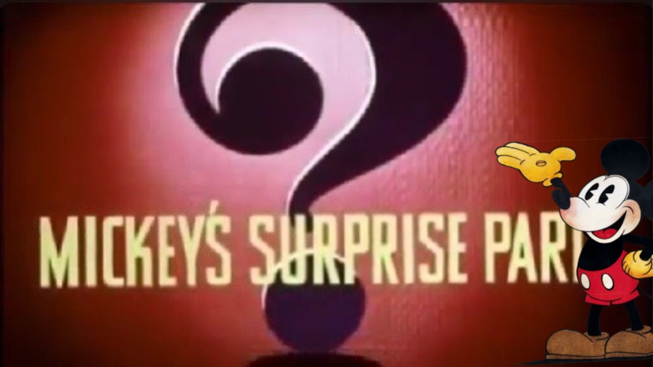 Mickey's Surprise Party (1939) Walt Disney #disney #shorts