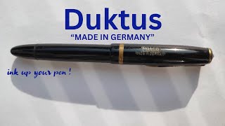 Duktus „Made in Germany“ fountain pen