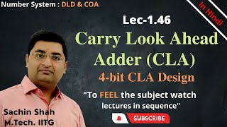 L1.46: Carry Look ahead Adder (4 bit CLA) Design