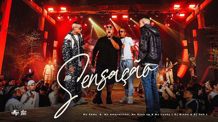 "SENSAÇÃO" - MC Kadu, MC Amarelinho, MC Ryan Sp, MC Luuky  - (Acústico 2.0)  Dj Binho & Dj Geh