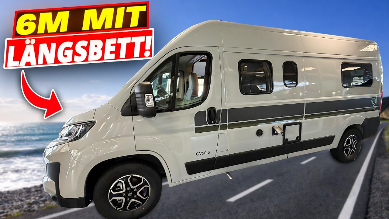 Corigon CV 60S: Längsbetten, Bike inside im 6-Meter-Kastenwagen?