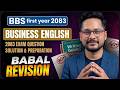 BBS 1st year Business english- 2082 exam question solution -part 2