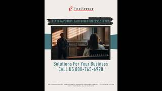 How to Order a Process Server and Serve Court Documents In Ventura County To Any Person or Business