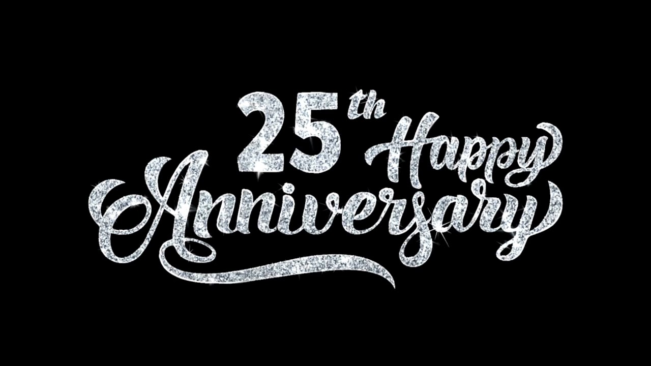 25TH HAPPY ANNIVERSARY VIDEO BACKGROUND FREE