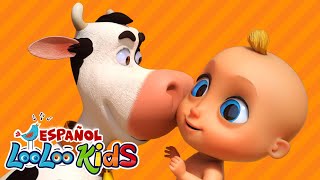 La Vaca Lola  Canciones Infantiles para niños  Música Para Niños  Aprender español