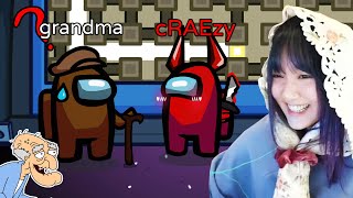 Is A Grandma Cabable Of This? Roleplay Among Us Ft. Disguised Toast, Corpse, Sykkuno & More