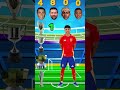 Ronaldo vs Messi vs Mbappé vs Lamine Yamal 🔥 | কে বেশি ট্রফি জিতেছে? 🏆 #football #ronaldo #shots