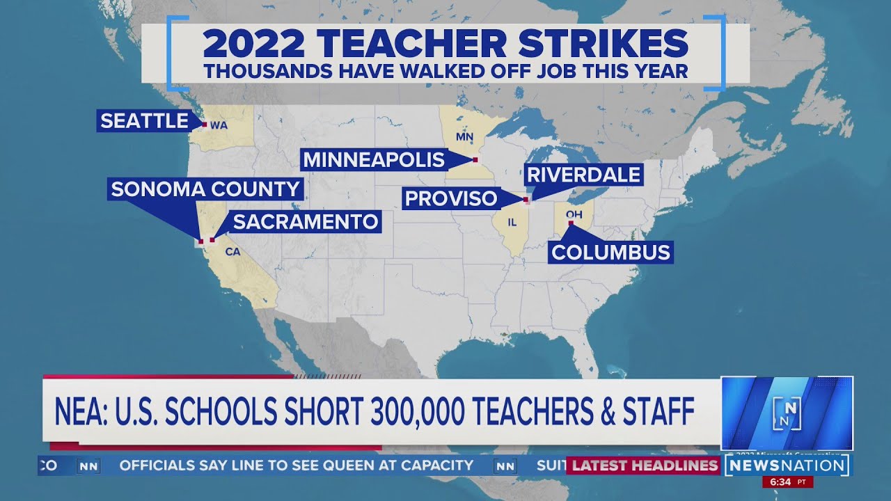 NEA: US schools short 300,000 teachers and staff  |  NewsNation Prime