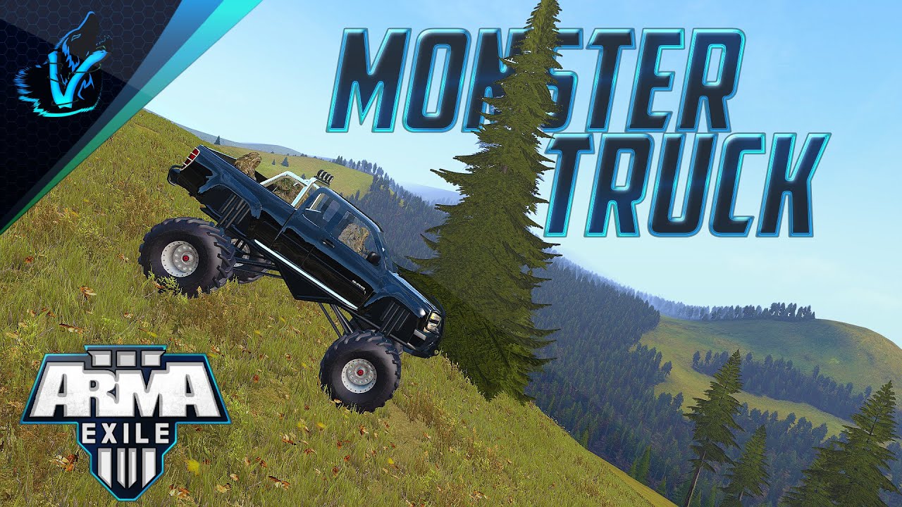 ARMA 3 Exile - MONSTER TRUCK - Episode 15 - Legends of the Exiled