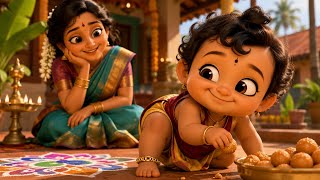 தத்தும் மழலை செல்வமே (Thathum Mazhalai) | Tamil kid's song| Kids ED Tamil  screenshot 1