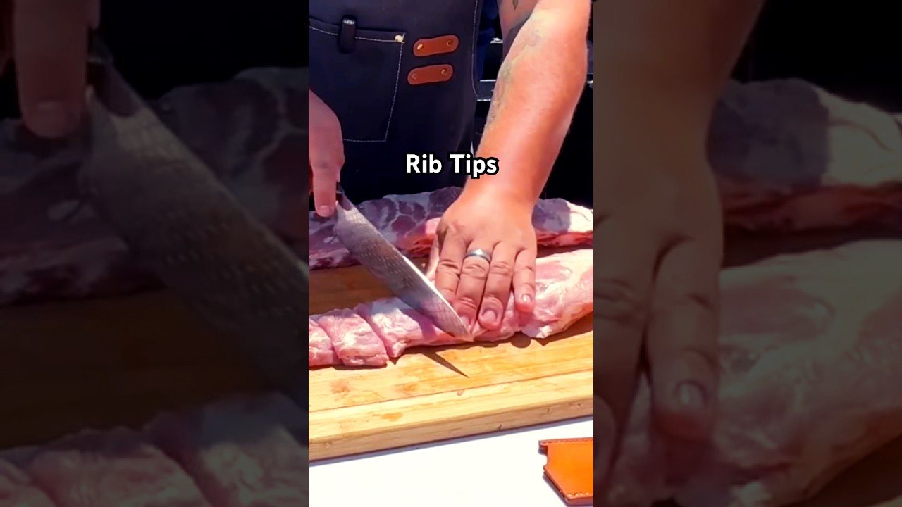 Trimming Rib Tips! 