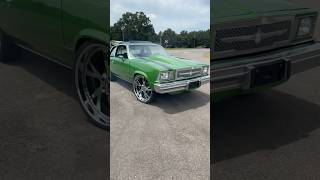Sugaman Onnat Sliding N A 79 Slime Green Malibu Coupe With The Roof Let Back.