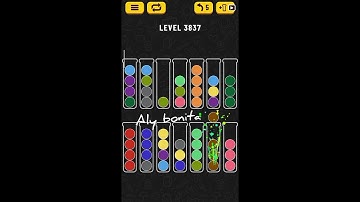 ball sort puzzle level 3837
