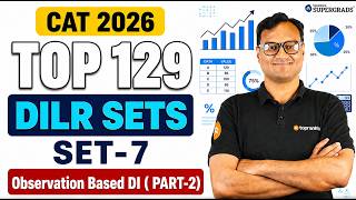 CAT 2026 Top 129 DILR Sets | Set #7 Observation Based DI | Daily DILR Practice Sets | PART-2
