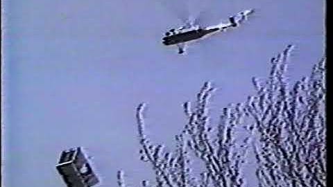 Helicopter Roof AC Unit Tail Rotor Failure